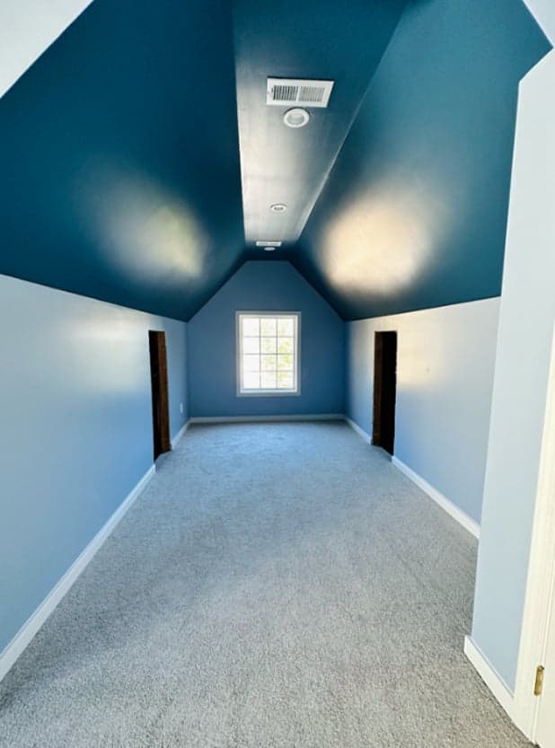Finished custom room addition by MAS Contractors in Chesterfield County, VA