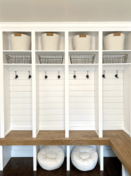 Custom trim carpentry by MAS Contractors in Chesterfield, VA — wainscoting and baseboard detail